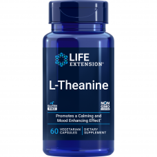 Life Extension L-Theanine, 60 vege capsules